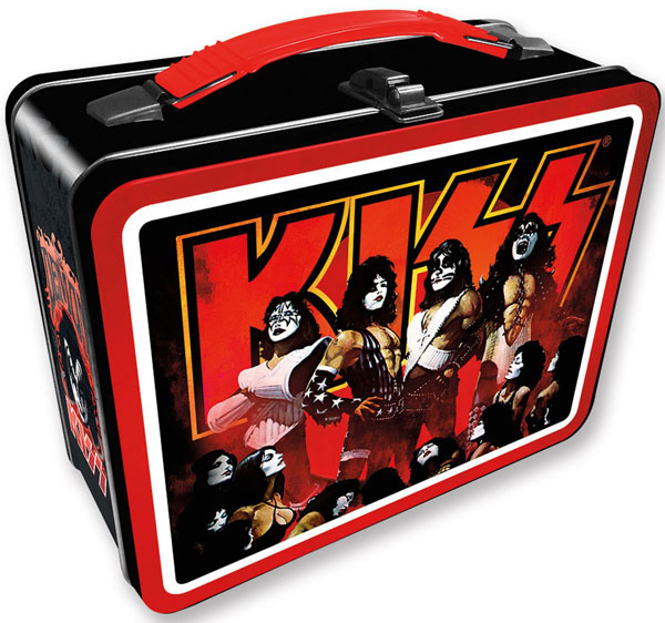KISS: Love Gun lunch box tin tote (Aquarius) Brand New
